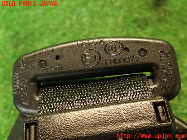 2UPJ-9236307185]BMW アクティブハイブリッド3(AH3)(3F30)左2列目シートベルト 中古 (F30)_4