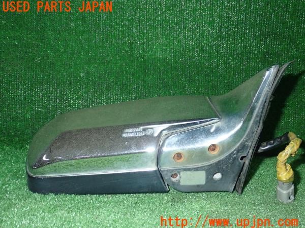 3UPJ=9236310036]セドリック ワゴン GL(WUY30)純正 右ドアミラー 5ピン メッキ 中古_3
