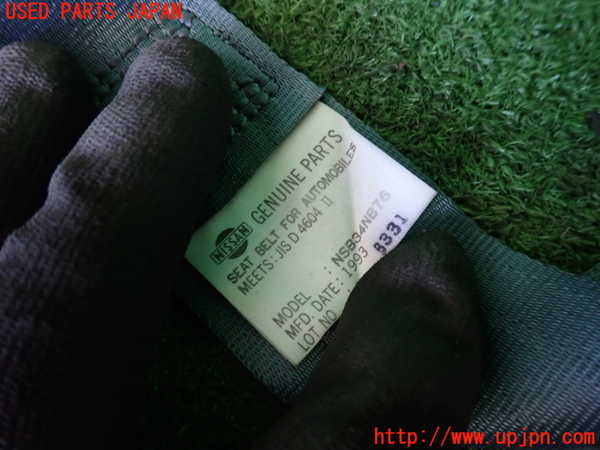 2UPJ-9236317185]セドリック ワゴン(WUY30)左2列目シートベルト 中古_2