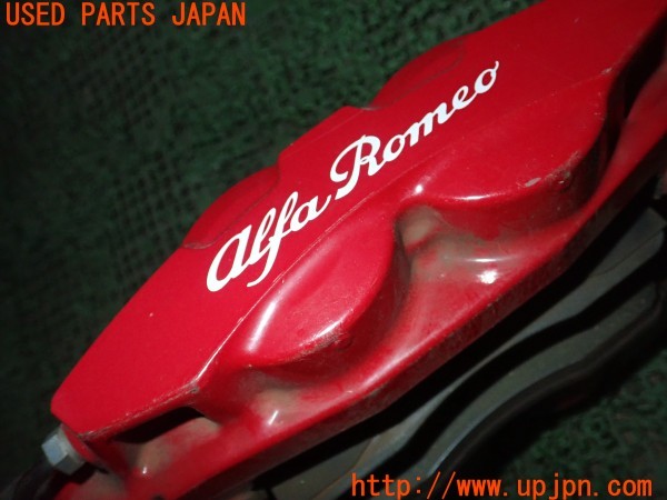 3UPJ=9236320301]アルファロメオ ジュリア ヴェローチェ(95220)純正 brembo ブレンボ フロントキャリパー 中古_5