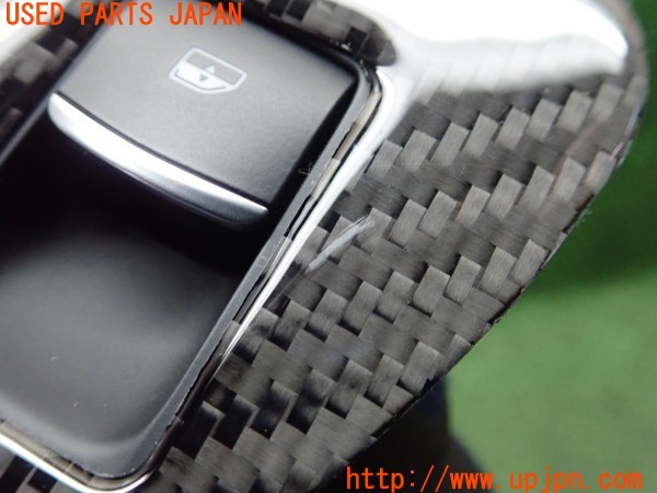 3UPJ=9236320624]アルファロメオ ジュリア ヴェローチェ(95220)社外 ウィンドウスイッチ シフトパネル パネルカバー カーボン調 中古_5