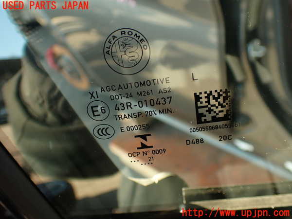 2UPJ-9236321230]アルファロメオ・ジュリア(95220)右前ドア (43R-010437) 中古_3