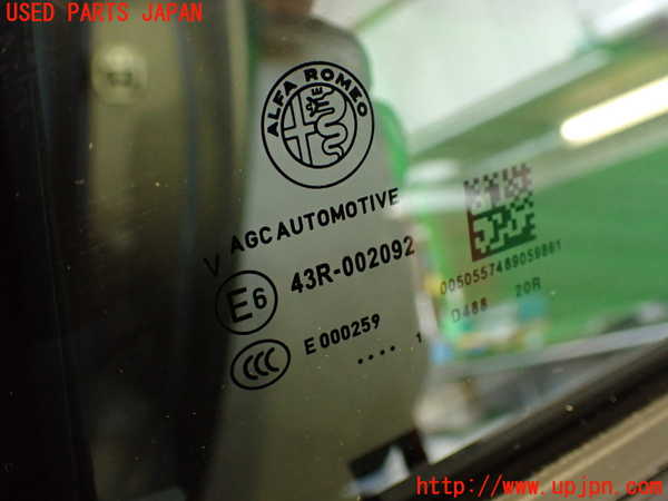 2UPJ-9236321320]アルファロメオ・ジュリア(95220)左後ドア (43R-002092) 中古_3