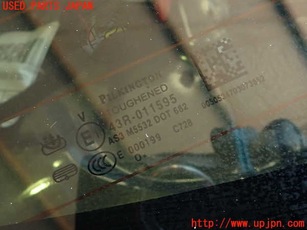 2UPJ-9236321560]アルファロメオ・ジュリア(95220)リアガラス (43R-011595) 中古_3