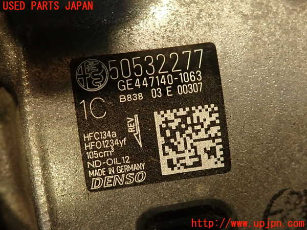 2UPJ-9236326025]アルファロメオ・ジュリア(95220)エアコンコンプレッサー 中古_3