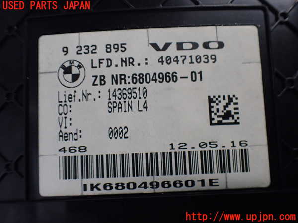 2UPJ-9236336170]BMW 420i グランクーペ(4D20)(F36)スピードメーター 中古_4