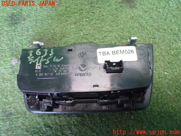 2UPJ-9236336285]BMW 420i グランクーペ(4D20)(F36)ライトスイッチ 中古_2