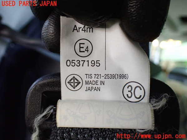 1UPJ-9236347215]アルファードハイブリッド(ATH20W)3列目シートベルト 中古_3