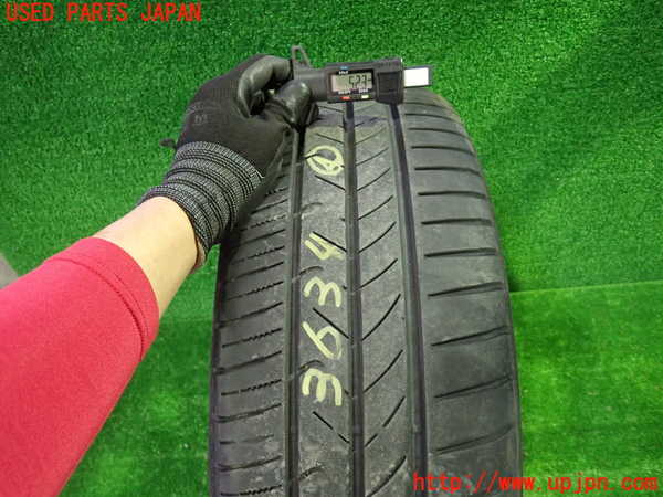 1UPJ-9236349034]アルファードハイブリッド(ATH20W)タイヤ　ホイール　1本④ 215/65R16 中古_5