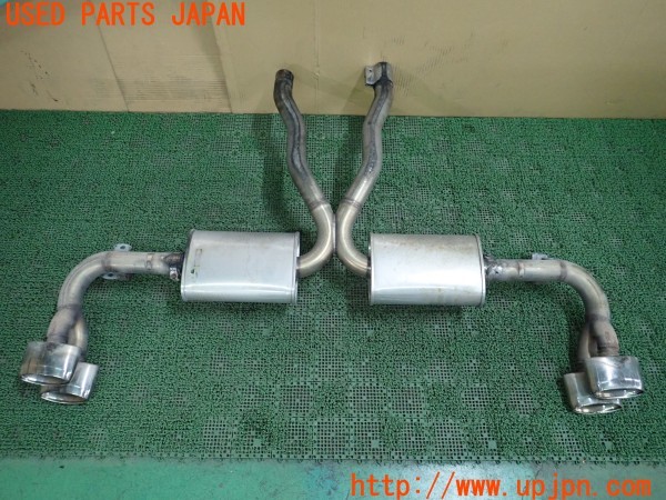 3UPJ=9236350152]ポルシェ カイエン S(9PAM4801 957型)社外 リアマフラー 中古_4