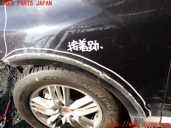 1UPJ-9236351082]ポルシェ・カイエン S(9PAM4801)左前フェンダー 中古_2