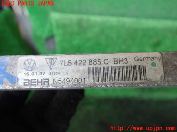 1UPJ-9236352482]ポルシェ・カイエン S(9PAM4801)オイルクーラー2(パワステ用) 中古_3