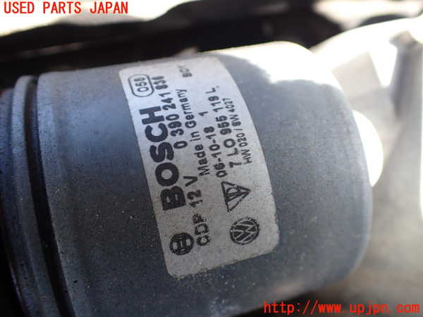1UPJ-9236356770]ポルシェ・カイエン S(9PAM4801)フロントワイパーモーター 中古_2