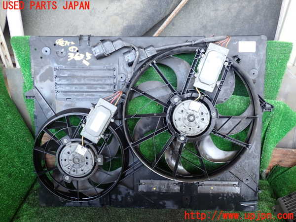 1UPJ-9236356836]ポルシェ・カイエン S(9PAM4801)電動ファン1 中古_2