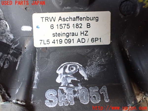 1UPJ-9236357855]ポルシェ・カイエン S(9PAM4801)ステアリングホイール 中古_4
