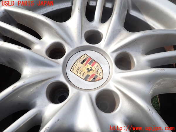 1UPJ-9236359041]ポルシェ・カイエン S(9PAM4801)タイヤ　ホイール　1本① 255/55ZR1 中古_2