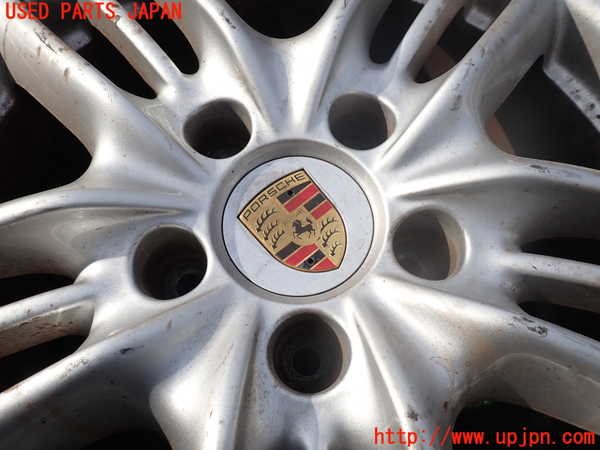 1UPJ-9236359044]ポルシェ・カイエン S(9PAM4801)タイヤ　ホイール　1本④ 255/55ZR1 中古_2