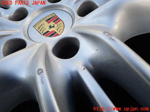 1UPJ-9236359042]ポルシェ・カイエン S(9PAM4801)タイヤ　ホイール　1本② 255/55ZR1 中古_2
