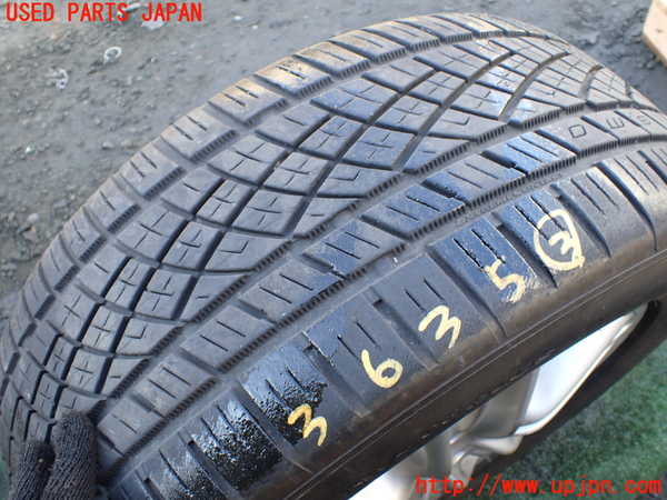 1UPJ-9236359043]ポルシェ・カイエン S(9PAM4801)タイヤ　ホイール　1本③ 255/55ZR1 中古_4