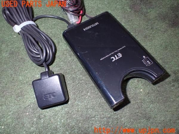 3UPJ=9236360503]ランドクルーザー80(FZJ80G)後期 ミツビシ 三菱電機 EP-9U69V ETC車載器 中古_2