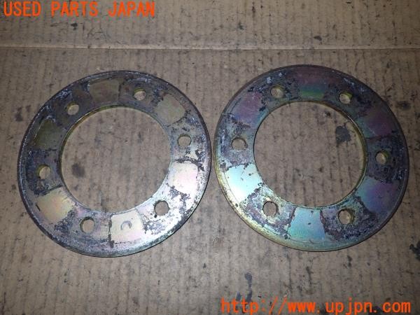 3UPJ=9236360969]ランドクルーザー80(FZJ80G)後期 社外 ホイールスペーサー 6mm PCD139.7 6穴 中古_2