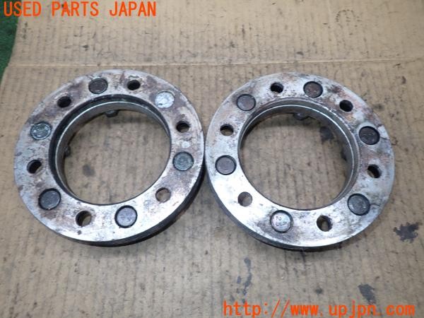 3UPJ=9236360971]ランドクルーザー80(FZJ80G)後期 KYO-EI 協永産業 Kics ワイドトレッドスペーサー ワイトレ 25mm PCD139.7 6穴 中古_2