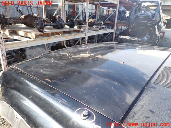 1UPJ-9236361060]ランクル80系(FZJ80G)ボンネットフード 中古_4