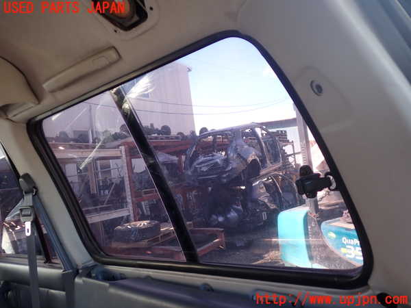 1UPJ-9236361380]ランクル80系(FZJ80G)右クォーターガラス 中古(43R-00034 M284)_2