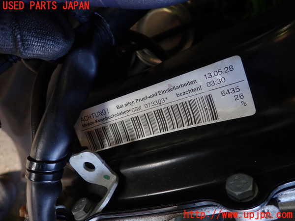 1UPJ-9236382010]アウディ・S4 アバント(8KCGWF)エンジン CGW 4WD 中古_4