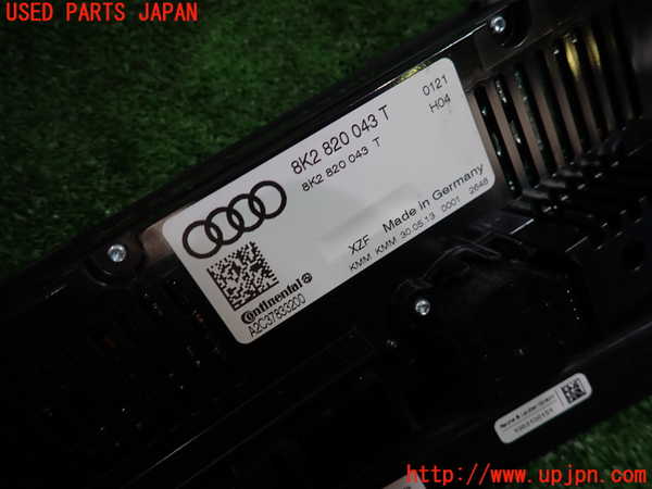 1UPJ-9236386066]アウディ・S4 アバント(8KCGWF)エアコンスイッチ1 中古_4