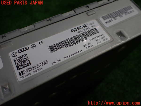 1UPJ-9236386470]アウディ・S4 アバント(8KCGWF)ラジオ 中古_3