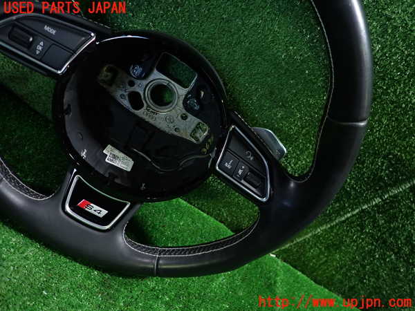 1UPJ-9236387855]アウディ・S4 アバント(8KCGWF)ステアリングホイール 中古_2