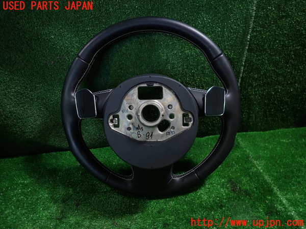 1UPJ-9236387855]アウディ・S4 アバント(8KCGWF)ステアリングホイール 中古_4
