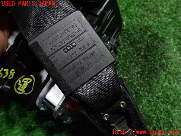 1UPJ-9236387045]アウディ・S4 アバント(8KCGWF)運転席シートベルト 中古_3