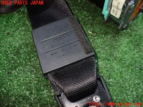1UPJ-9236387075]アウディ・S4 アバント(8KCGWF)助手席シートベルト 中古_3
