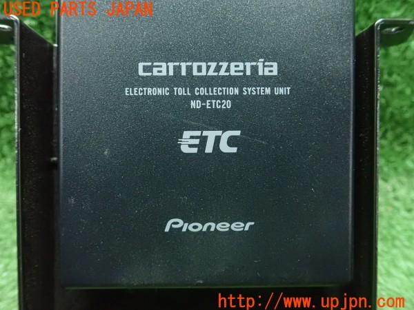 3UPJ=9236390503]ノア Si ダブルバイビー(ZRR80W)carrozzeria カロッツェリア ND-ETC20 ETC車載器 中古_5