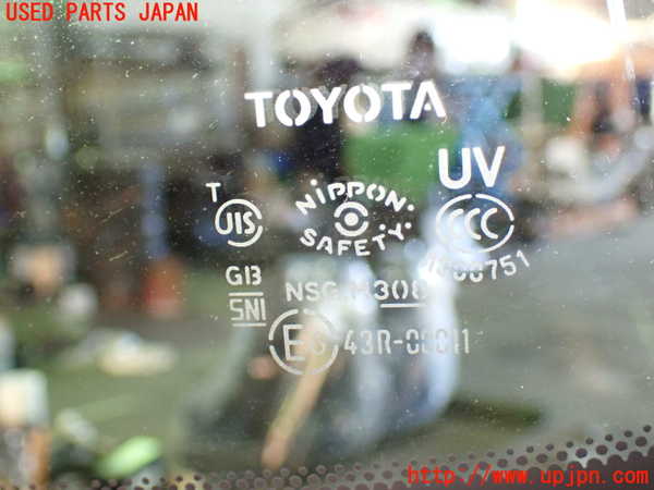 1UPJ-9236401200]アルファード(AGH30W)右フロント三角窓ガラス 中古(43R-00011 M308)_2