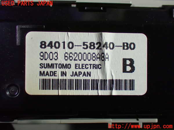 1UPJ-9236406307]アルファード(AGH30W)スイッチ2 (空調、ルームランプ他) 中古_3
