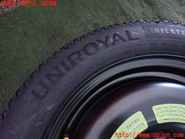 2UPJ-9236419601]プジョー・208(P21HN05)スペアタイヤ1 T125/80R15 中古_2
