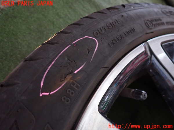 2UPJ-9236419039]プジョー・208(P21HN05)タイヤ　ホイール　1本④ 205/45R17 中古_2