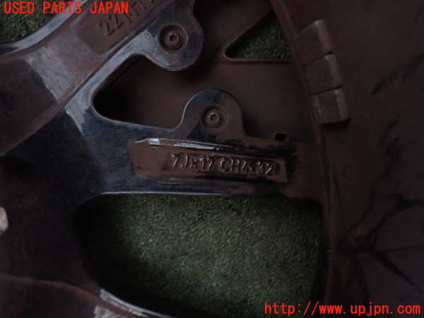 2UPJ-9236419039]プジョー・208(P21HN05)タイヤ　ホイール　1本④ 205/45R17 中古_5