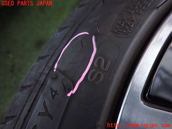 2UPJ-9236419037]プジョー・208(P21HN05)タイヤ　ホイール　1本② 205/45R17 中古_2