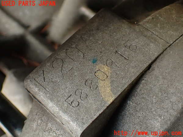 2UPJ-9236422010]シビック タイプR ユーロ(FN2)エンジン K20A 中古 圧縮値【1.28／1.36／1.35／1.31】_4