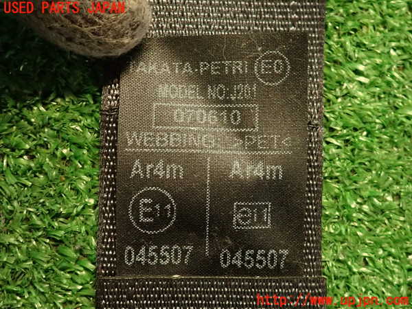 2UPJ-9236427185]シビック タイプR ユーロ(FN2)左2列目シートベルト 中古_5