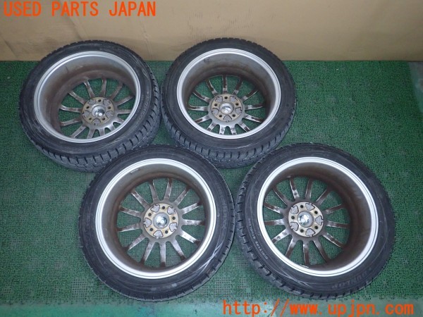 3UPJ=9236430918]BMW 218i アクティブツアラー(2A15 F45)Weds ウェッズ IRVINE F01 タイヤホイール 17×7J +52 PCD112 5穴 4本 中古_5
