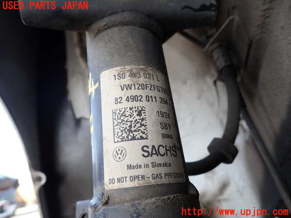 2UPJ-9236445015]VW up! GTI(アップ GTI)(AADKR)右フロントストラット 中古_2