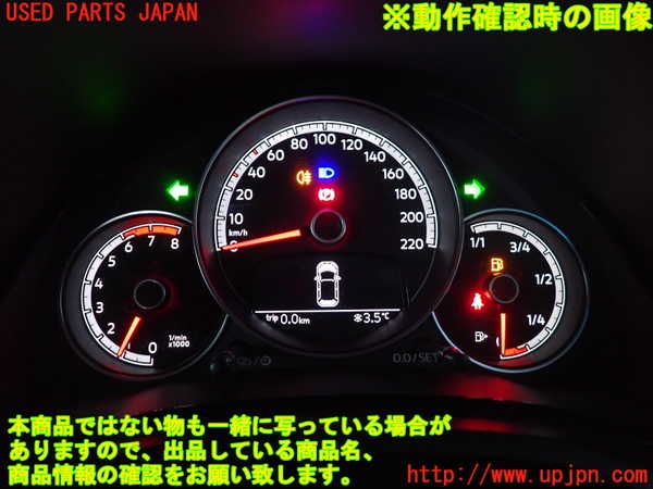 2UPJ-9236446170]VW up! GTI(アップ GTI)(AADKR)スピードメーター 中古_5