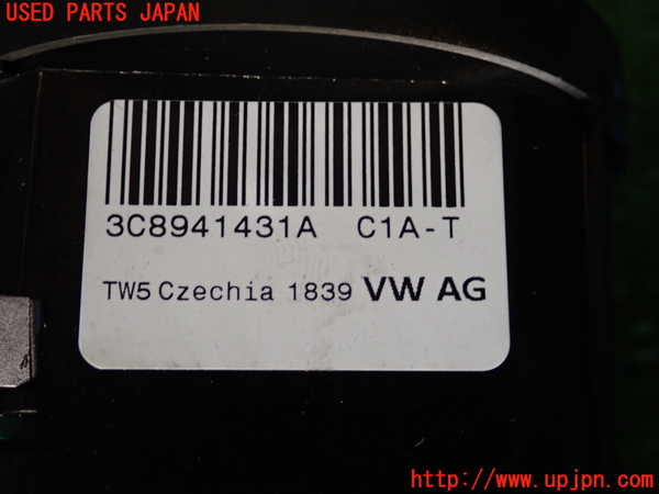 2UPJ-9236446285]VW up! GTI(アップ GTI)(AADKR)ライトスイッチ 中古_4