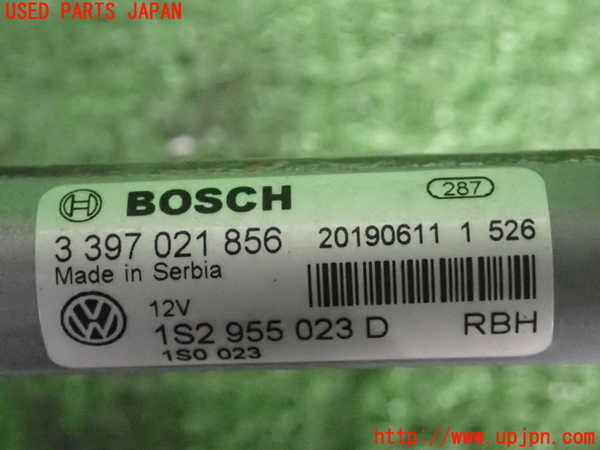 2UPJ-9236446770]VW up! GTI(アップ GTI)(AADKR)フロントワイパーモーター 中古_3