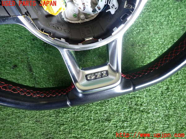 2UPJ-9236447855]VW up! GTI(アップ GTI)(AADKR)ステアリングホイール 中古_2